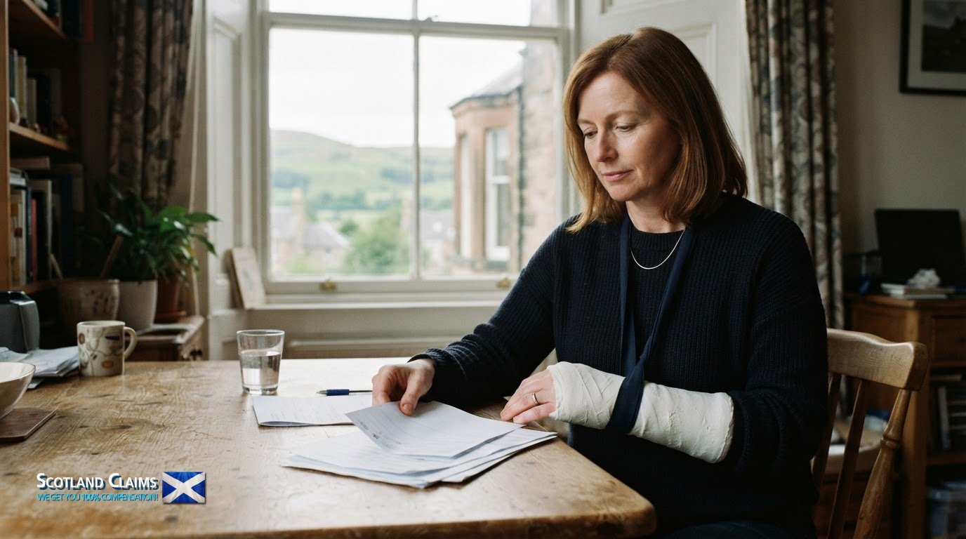 Average payout for a broken arm in Scotland: what affects your claim?