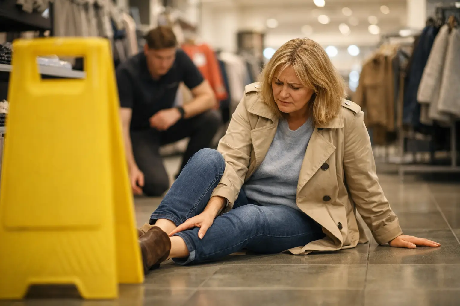 Can I Claim for Slipping in a Shop? Your Rights
