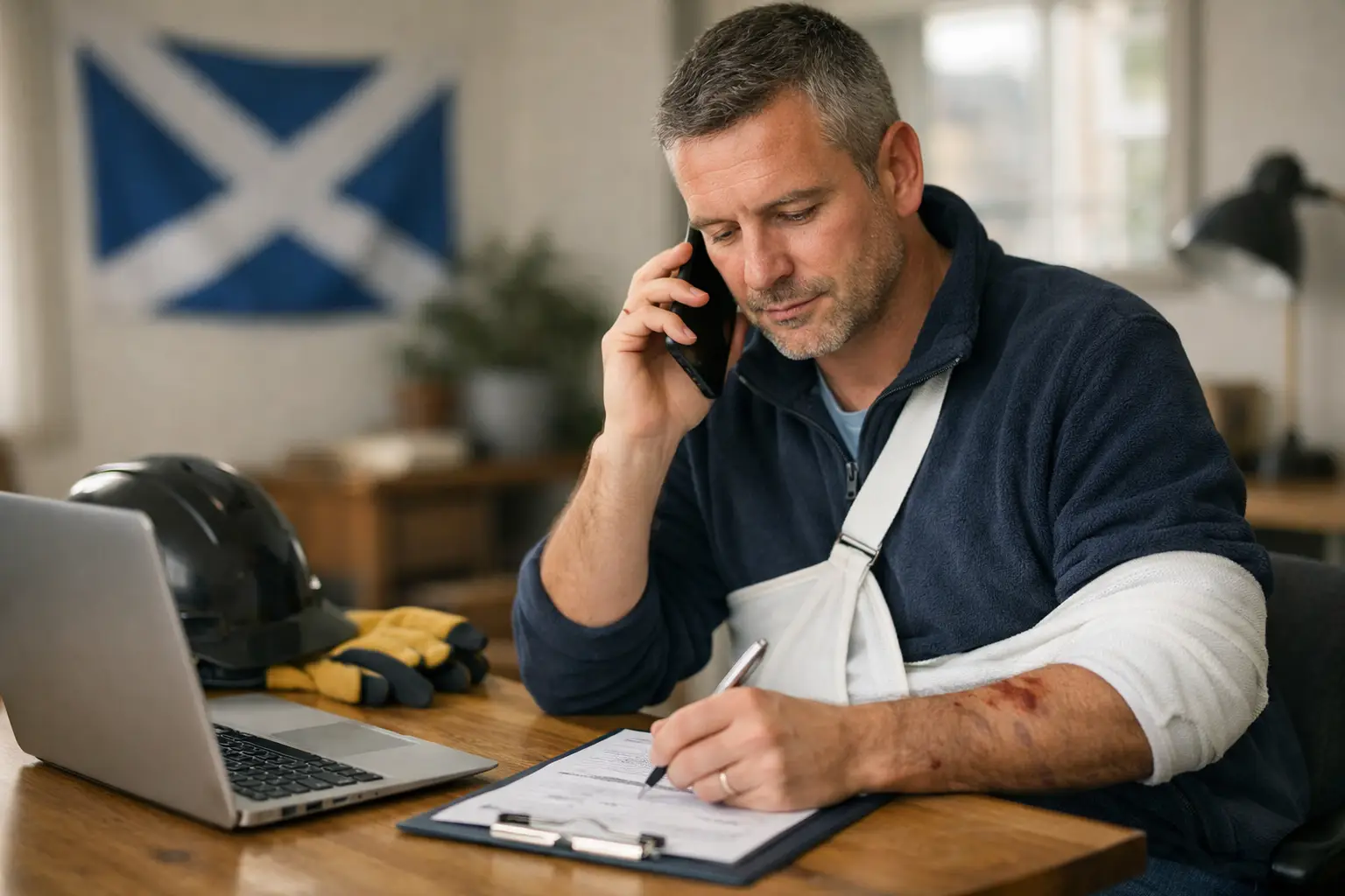How to Report Workplace Injury in Scotland
