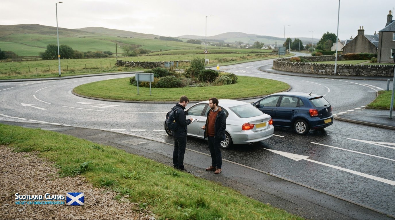 Roundabout Accident Fault in Scotland: Who Is Responsible?